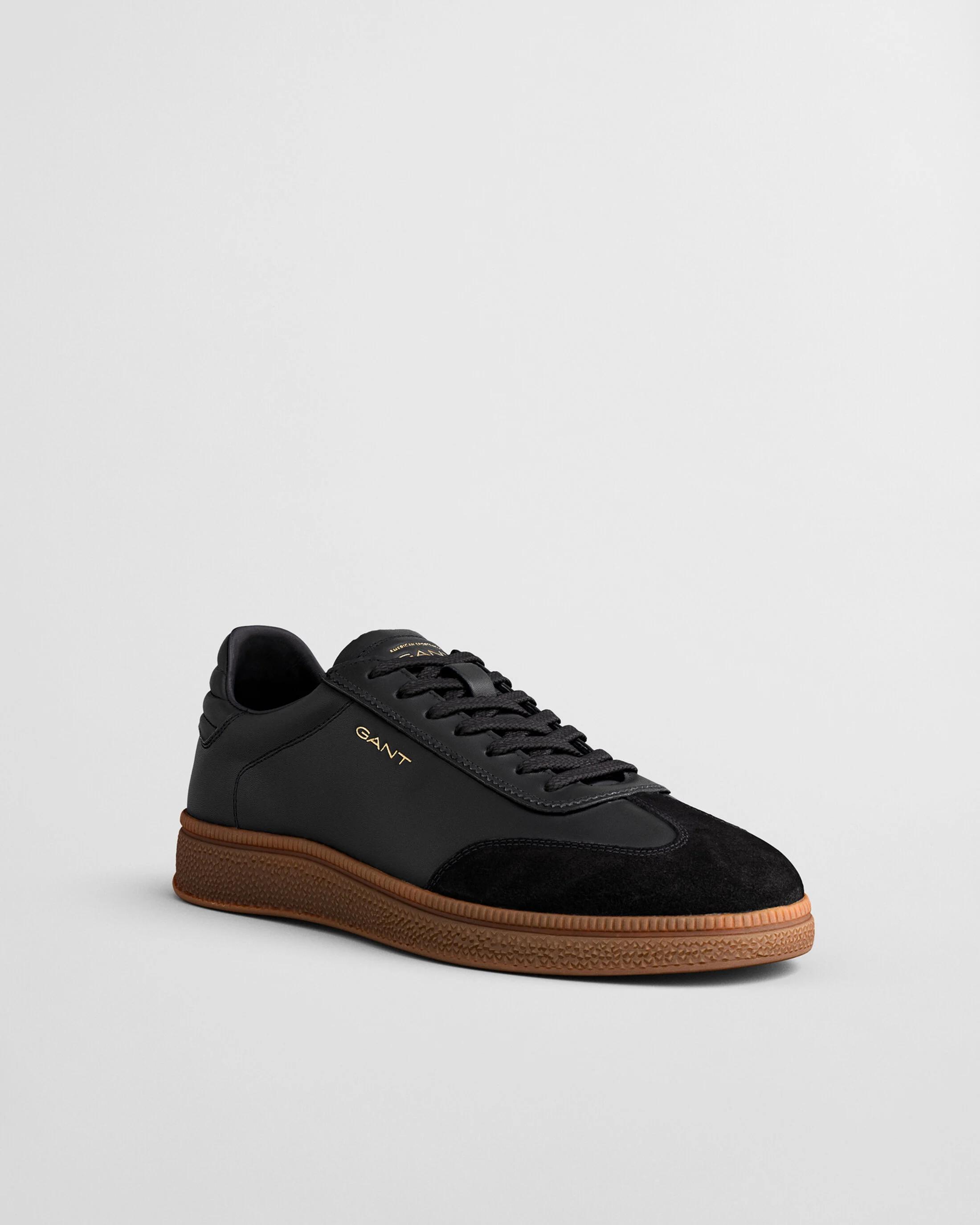 Cuzmo Leather Sneakers-Black