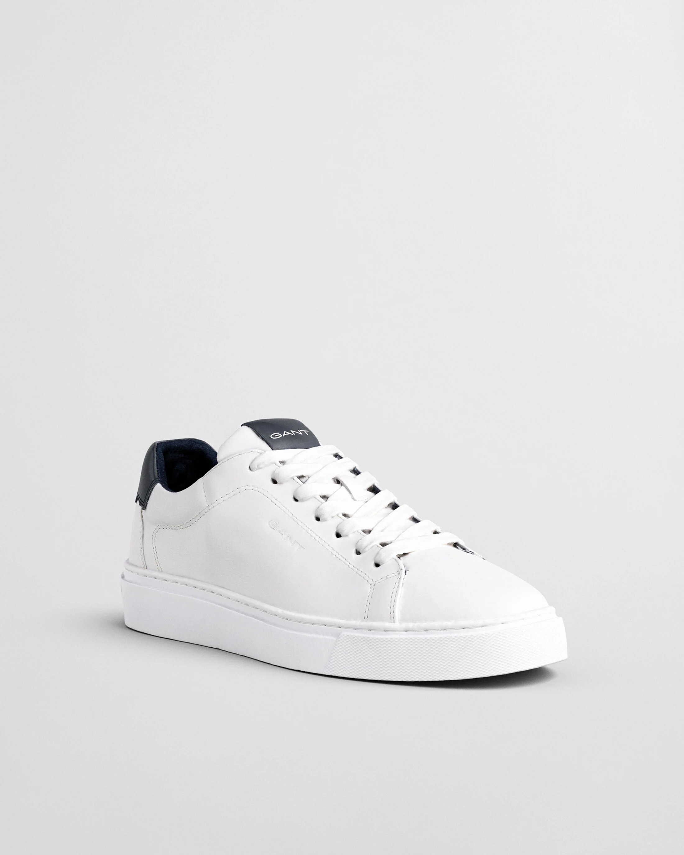 McJulien Leather Sneakers-Navy/White