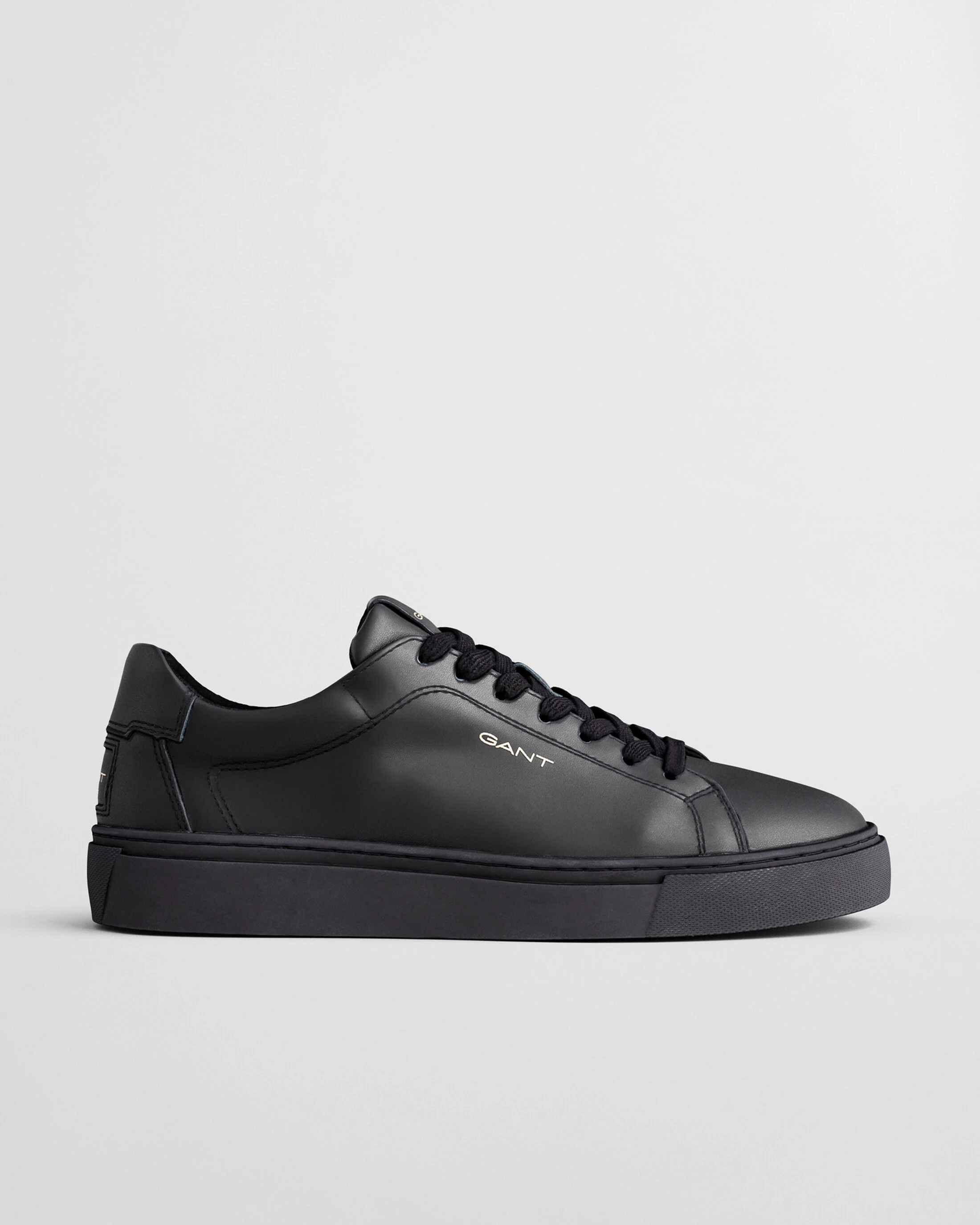 McJulien Leather Sneakers-Black